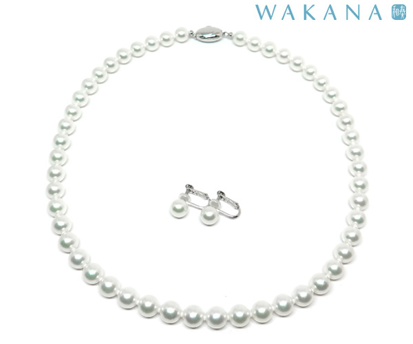 WAKANA-和奏-/8.0～8.5mmあこや真珠ネックレス・イヤリング